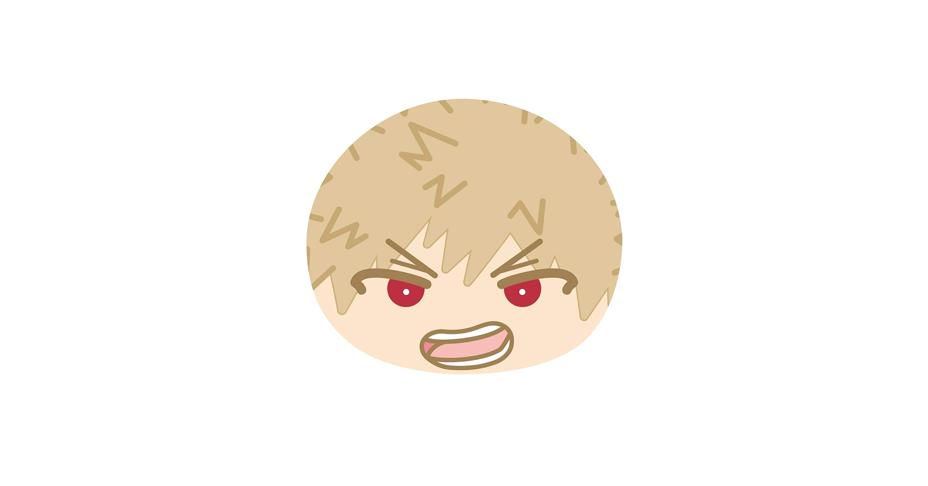 爆豪勝己 緑谷出久 ビッグおまんじゅう 僕のヒーローアカデミア ビッグおまんじゅうクッション (1)緑谷